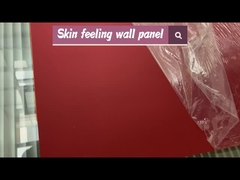 Presentera miljövänlig bambu PVC väggpanel 1220x2440mm vattentät inredning för dig