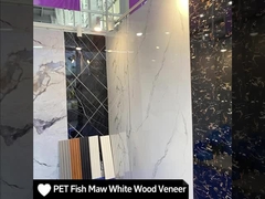 High Quality Eco-Friendly Bamboo Charcoal Wood Veneer Marble Interior  Decorative Wall Panel