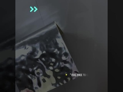 En närmare titt: Miljövänlig 3D-vattenkrussningsväggpanel 1220x2440mm PVC PET