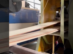 Visa WPC-räfflad väggpanel 1220x2440mm brandsäker ljuddämpande PVC-demo