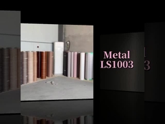 Factory direct sales decorative materials paint-free metal bamboo charcoal wood veneer panels