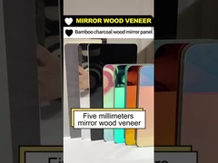 En närmare titt: 5 mm Bambukol PVC Väggpanel - Fukt- & Vattentät