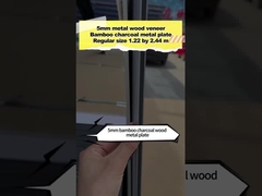 En närmare titt: Bambukol Väggpanel 1220x2440mm 5mm Brandsäker B-klassad